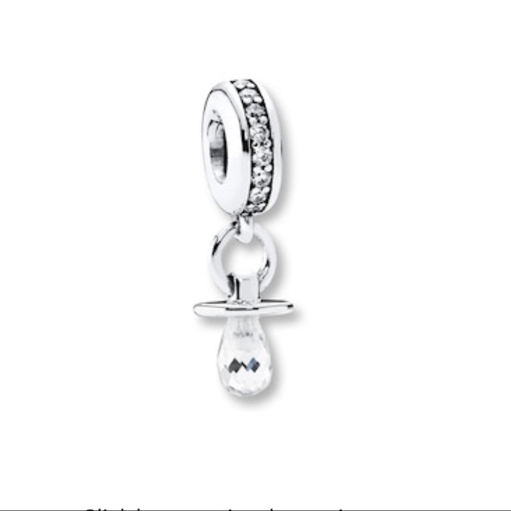 Pandora Sterling Silver Baby Pacifier Charm